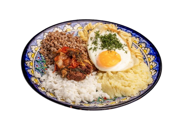 The image of Uzbek meal