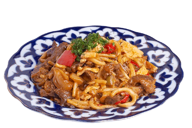 The image of Uzbek meal