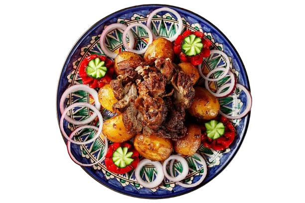 The image of Uzbek meal